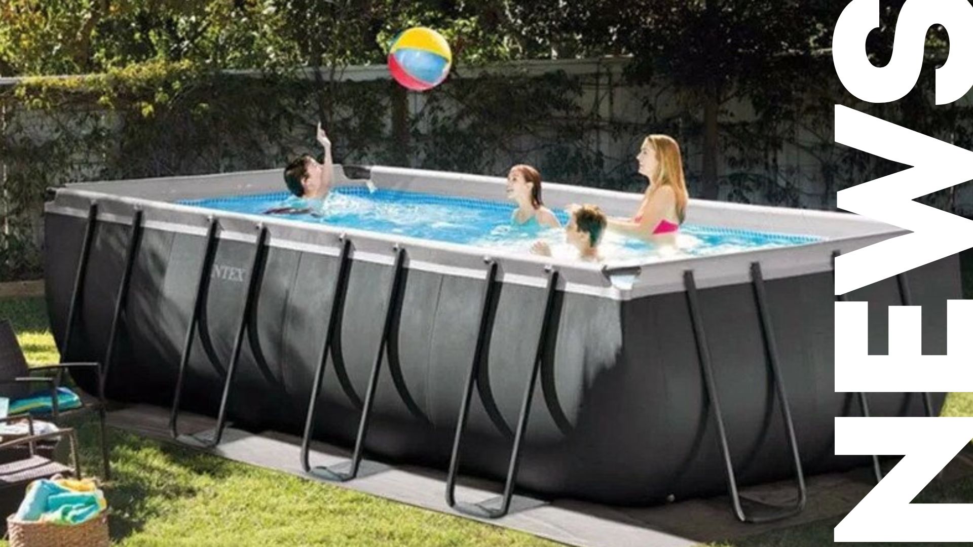 Vorbereitung auf den Sommer 2024 mit dem Intex Ultra XTR Frame Pool