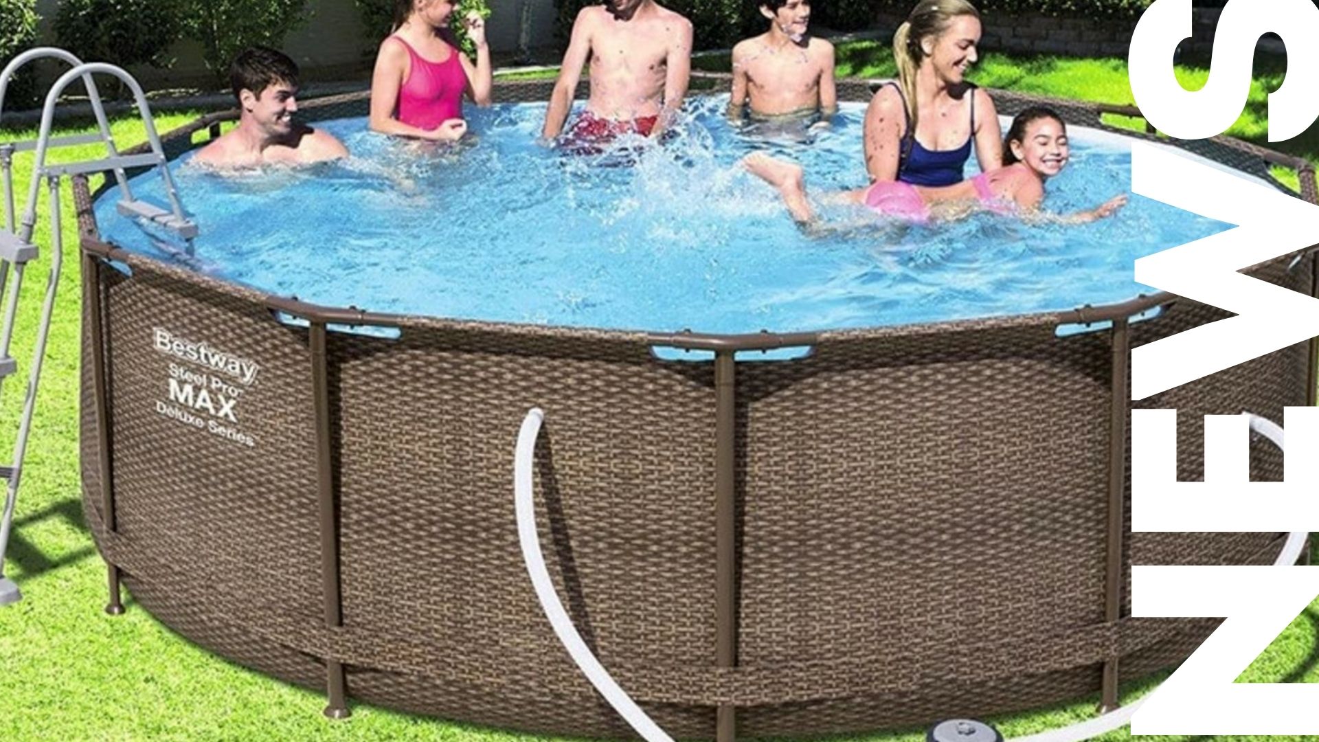 Der Bestway Steel Pro Max Ø366x100cm Pool – Ein langlebiges Aufstellbecken!